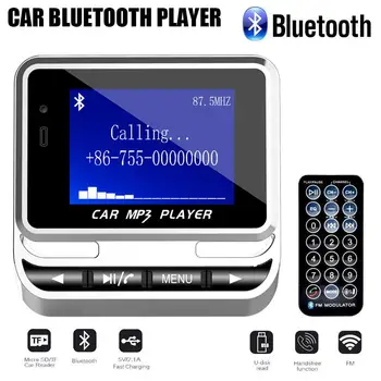 

USB Charger Fm Transmitter FM12B Car Kit Bluetooth Wireless Auto Bluetooth Mp3 Player For iPhone SE 7 7Plus 6 6S And Android