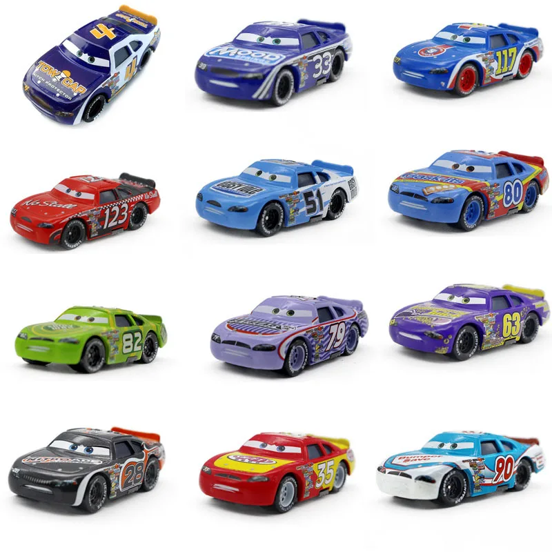 Модели автомобилей из металлического сплава для мальчиков Disney Pixar Cars2 и Cars3 Молния