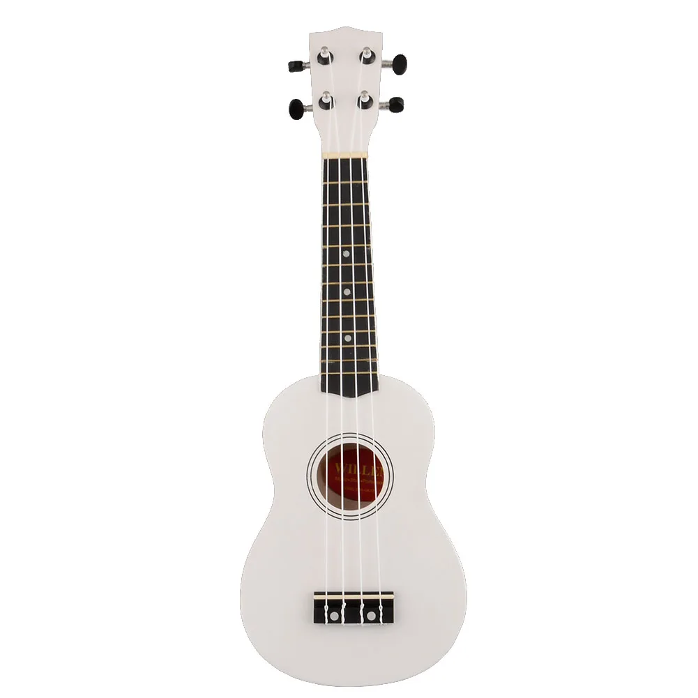 

Mini 21'' Soprano Ukulele 12 Frets Instrument Hawaiian Style Guitar White Ukulele Guitar Musical instrument For Beginners