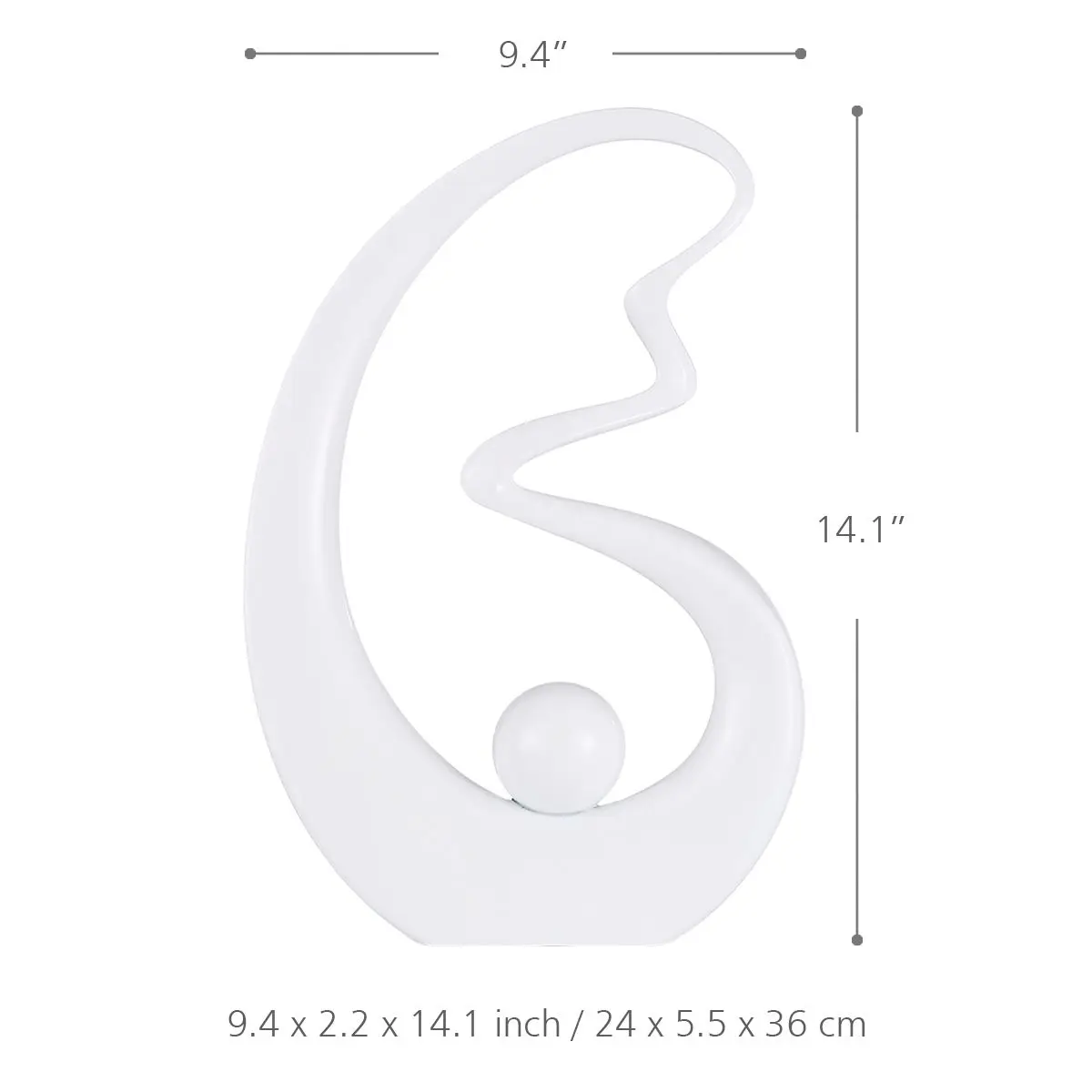 Tomfeel Strength Design Fiberglass Modern Sculpture Modeling Pure Ornament U8K2 Tomfeel Strength Design Fiberglass Modern Sculpture Modeling Pure Ornament U8K2