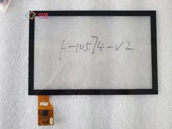 

New touch screen P/N F-10574-V2 Capacitive touch screen panel repair replacement parts free shipping