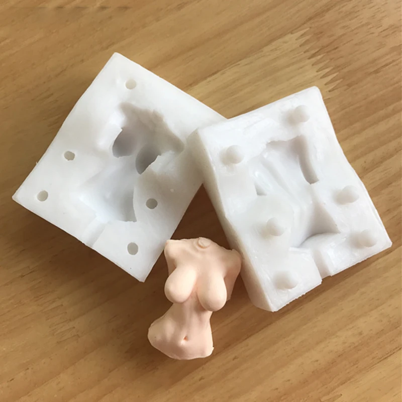 Силикагель для тела шоколадный силикон 1 шт. 4 модели Diy кукла палка форма помадка неправильная еда торт украшение