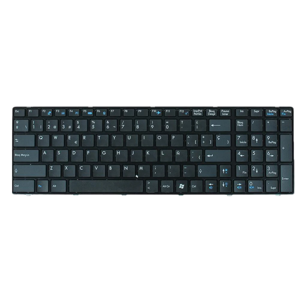 

Spanish US Layout Laptop Replacement Keyboard for MSI GE60 0NC / GE60 0ND Series Laptops Notebooks Keyboard Brand New