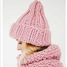 1 шт. шапка европейские повседневные шапочки для женщин теплая вязаная зимняя шапка модная однотонная шапочка в стиле хип-хоп шляпа Кепка в стиле унисекс