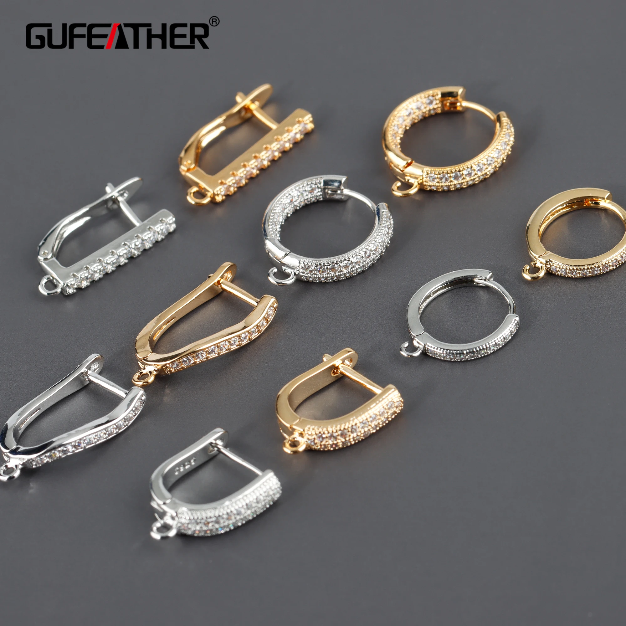 Аксессуары для ювелирных изделий GUFEATHER набор из 10 шт./лот изготовления