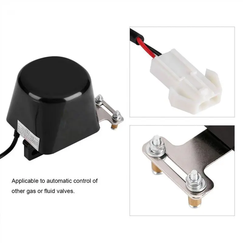 G1/2in Electric Automatic Manipulator Shut Off Valve High Pressure Hydraulic Valve for Alarm Gas Water Pipeline Security Device