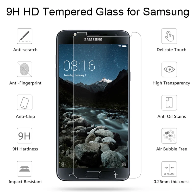 Защитная пленка для экрана Samsung J3 Pro 2017 закаленное стекло J5 защитное европейского