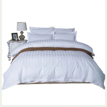 

Hotel Bedding Encrypted Cotton Quilt Cover Single Piece Cotton Satin White Quilt