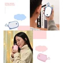 Маленький теплый КИТ USB зарядка сокровище Зима теплый портативный многоразовый двухсторонний нагреватель для рук