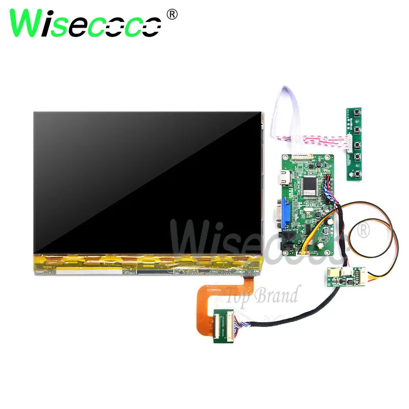 

wisecoco no backlight 10.1 inch LCD 2K IPS LCD 2560*1600 screen for 3D printer diy project with HDMI LVDs board VVX10T022N00