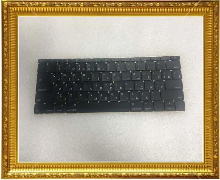 Ноутбук A1534 Клавиатура RU Стандартный для Macbook A1534 русская клавиатура с Маленькая клавиша Enter ключи год