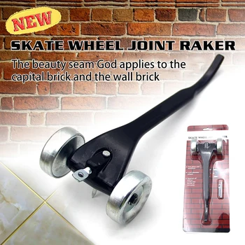 

Tool Crack Cleaning Cast Aluminum Ceramic Tile Worker Brick Portable Accessories Skate Wheel Durable Home Stitcher Joint Raker