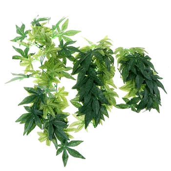 

Artificial Plant Vines Wall Hanging Simulation Rattan Leaves Branches Green Plant Ivy Leaf Home Wedding Decoration Plant-Fall