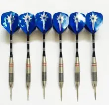 Juego de dardos de punta de acero con puntas adicionales, 12 Uds., 120 dardos con puntas adicionales