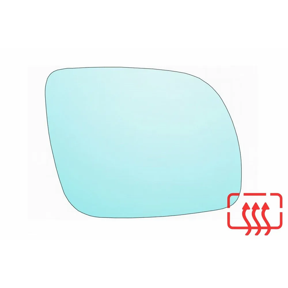 Mirror element right Volkswagen Passat B5 c 1997 to 2001 year sphere Blue C обогревом mirror for car | Автомобили и