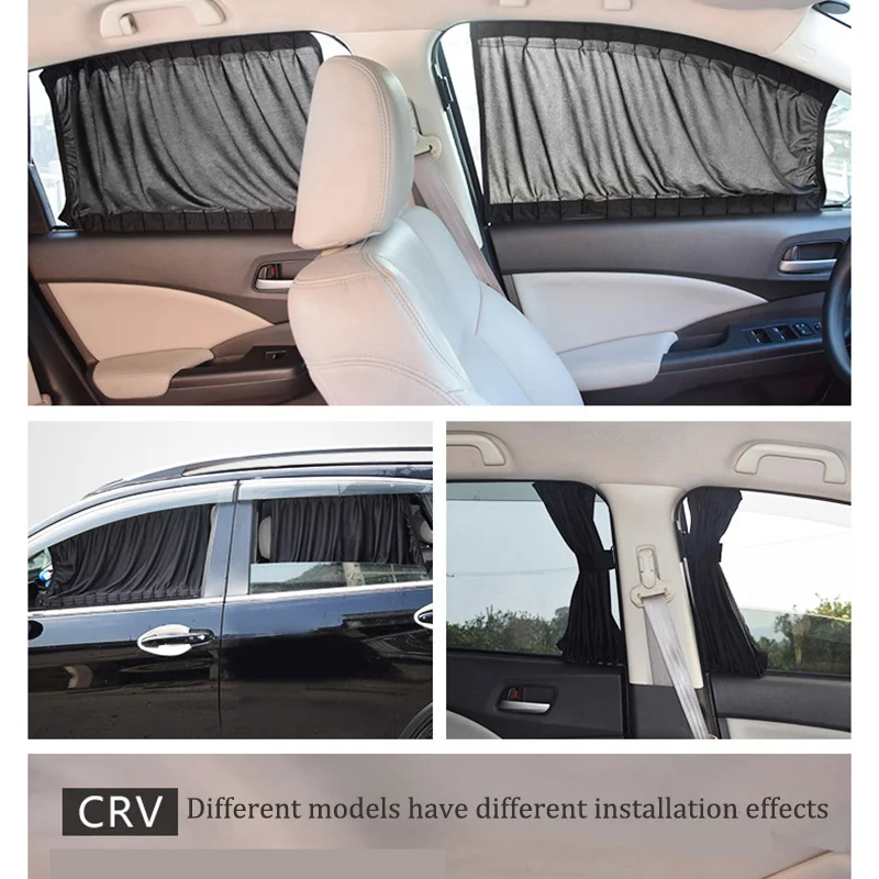 

Magnetic Car Sun Shade UV Protection Car Curtain Car Window Sunshade Side Window Mesh Sun Visor Summer Protection Window Cover