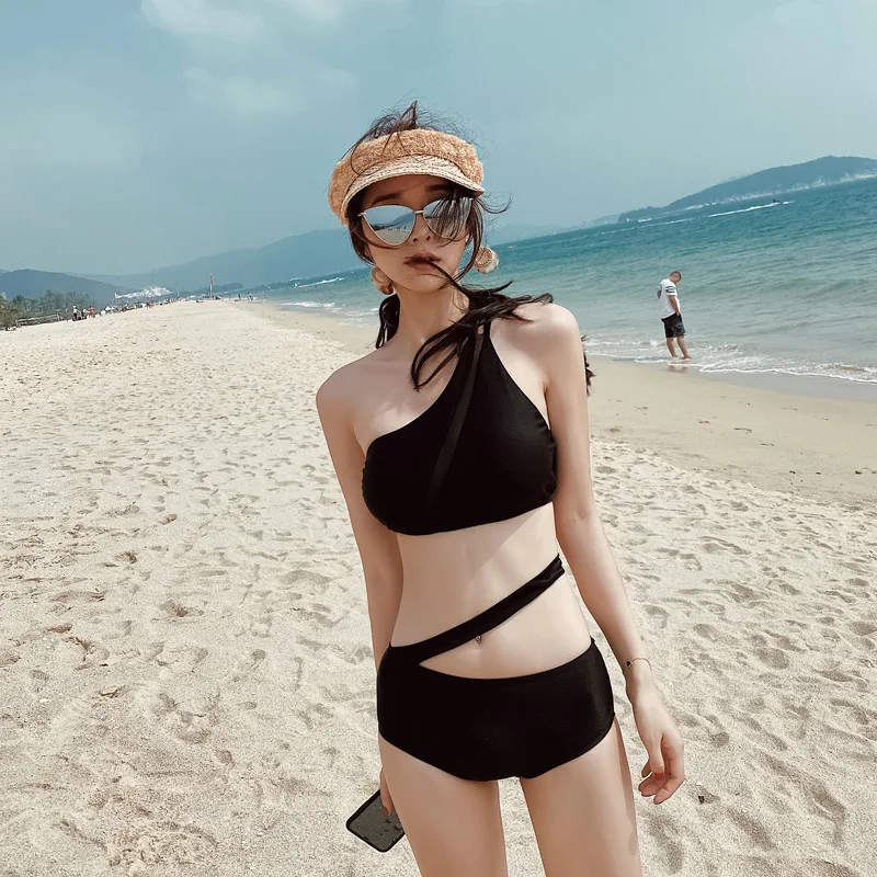 

Two Piece Swimsuit For Women Bathing Suit Swimwear Female Tankini Swim Teenage Separate Trendy Women's Swimsuits Korean Bikini