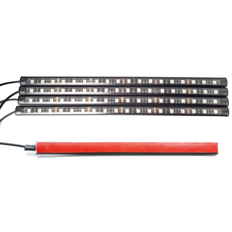 CLG0605 Автомобильный светодиодный RGB музыкальный звук, активная функция, Светодиодная лента, дистанционное управление/Голосовое управление/приложение, ножные лампы, автомобильная атмосферная лампа - Испускаемый цвет: CLG0605