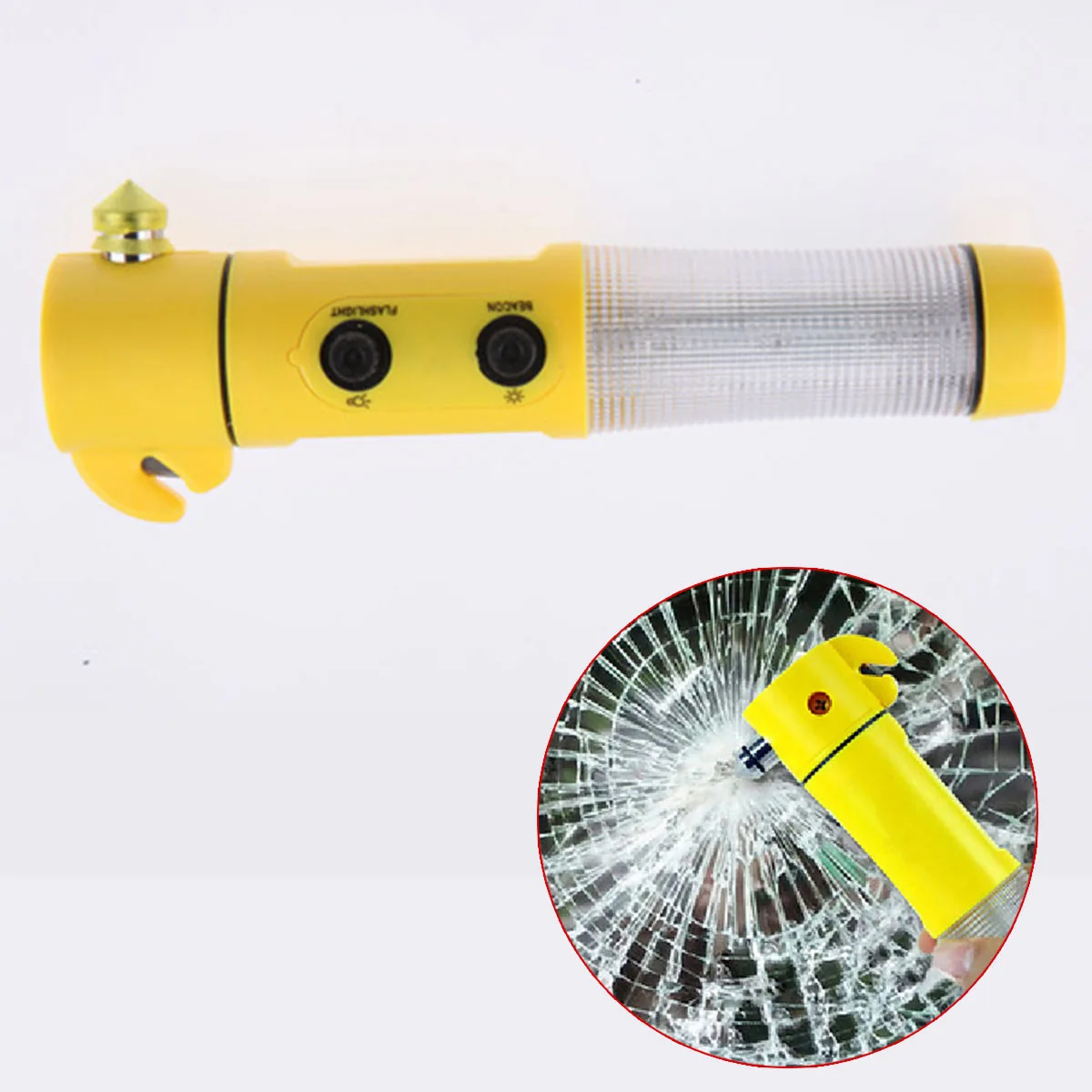 Emergency Safety Escape Tool Seat Belt Cutter Car Window Glass Breaker Hammer 