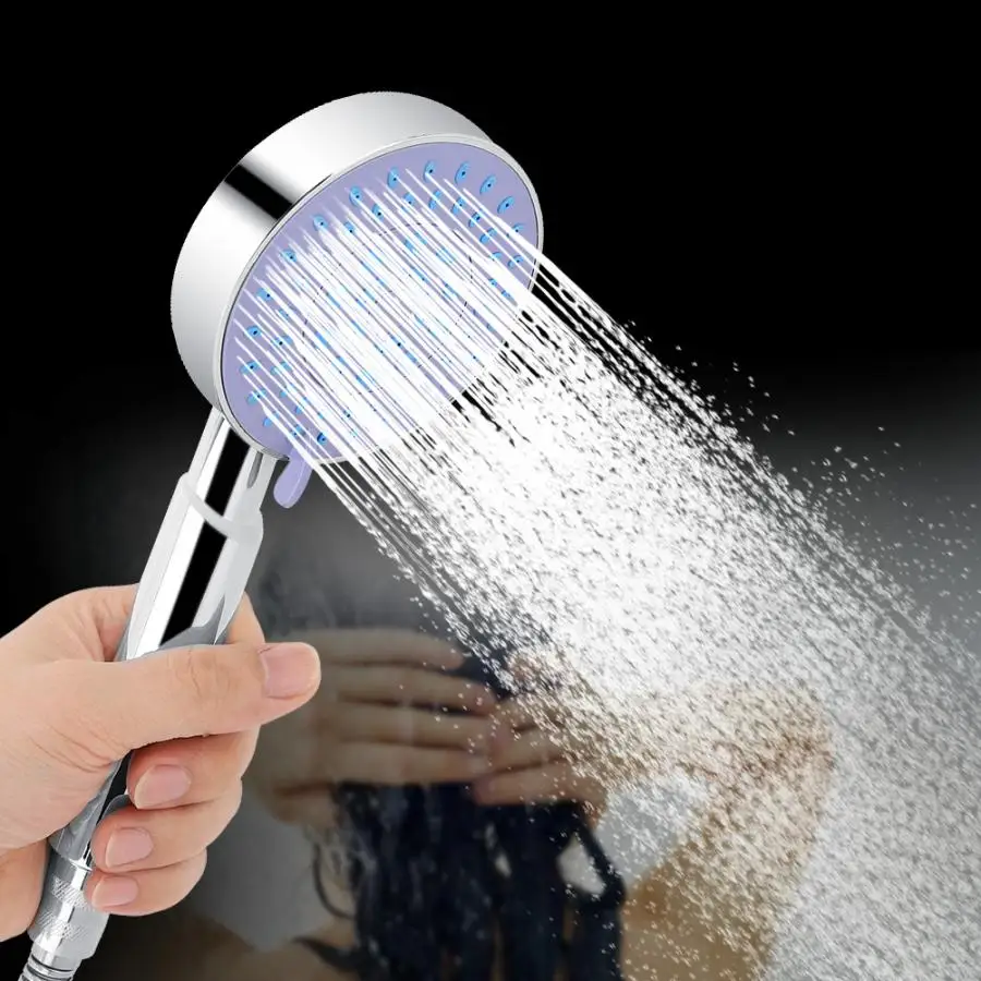 Regadera para ducha G1/2in ручной душевой набор, душевой шланг опрыскиватель, кронштейн, Комплект принадлежности для ванной комнаты, душ с дождевой насадкой