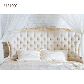 

Laeacco Brick Wall Bedhead Curtain Pillow Photography Backgrounds Seamless Photographic Backdrops Props For Photo Studio