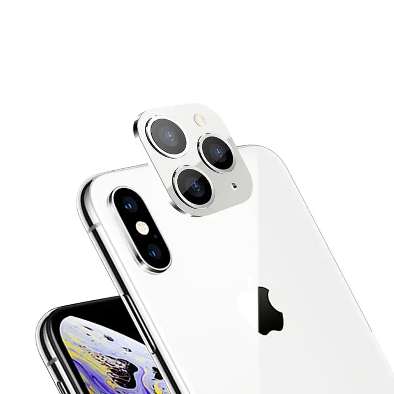 Чехол для объектива камеры для iPhone X XS/XS MAX Seconds изменить для iPhone 11 Pro наклейка на рассеиватель Модифицированная крышка камеры