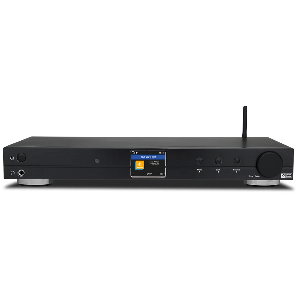 WiFi/DAB+/FM/UPnP/DLNA океан цифровой WR10 интернет BT Ethernet радио RJ45 6,35 мм линейный выход 1U чехол шасси 430 мм с Bluetooth 42