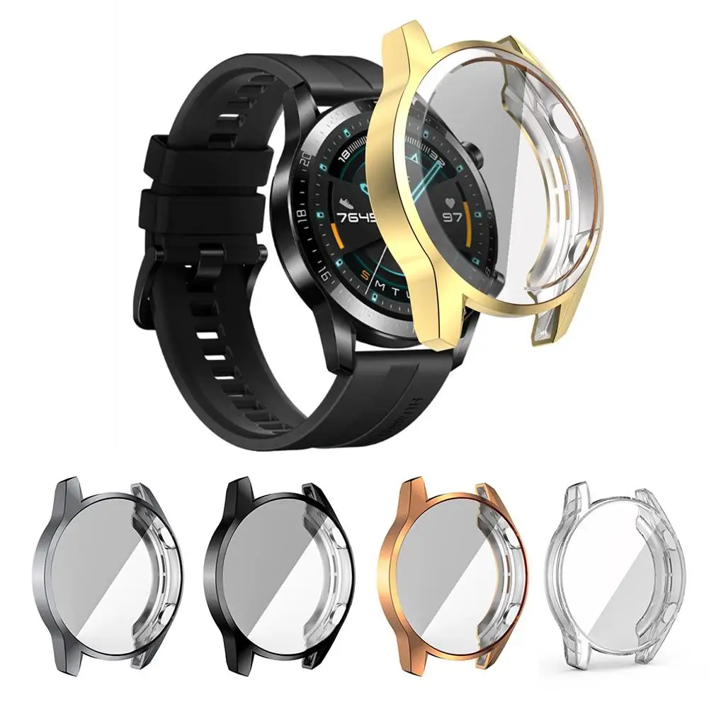 

Full Coverage TPU Protection Cover Case Shell for Huawei Watch GT2 42mm 46mm