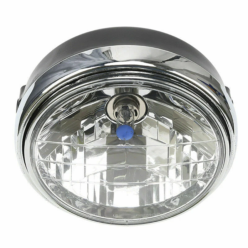 DC 12V мотоциклетные фары круглый H4 светодиодный головной фонарь