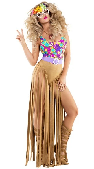 Hippy fancy dress outfits Clearance