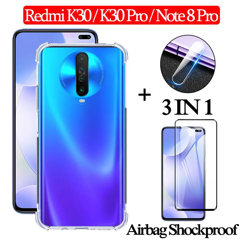 Note 8 360 силиконовый чехол на редми к 30 pro чехлы для K Xiaomi 4G/5G безопасности red mi k ми 10т