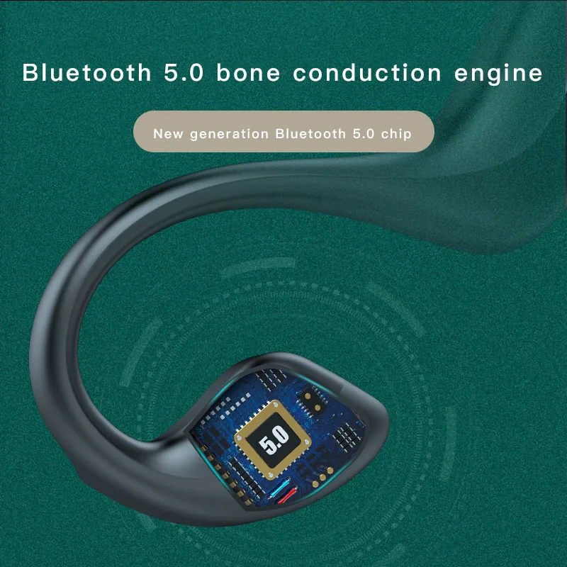 G100 Wireless Bluetooth Headphones Surround Sound Bone Conduction Earphones Waterproof Sport Noise Reduction Earbuds Earphone