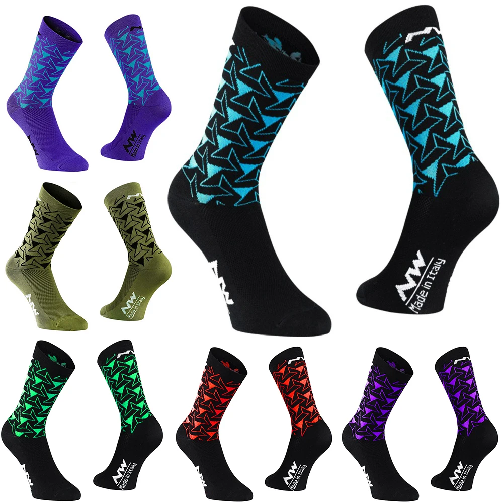 Cycling-Socks Bike Sports-Socks Road Breathable Women 4-Colors Outdoor