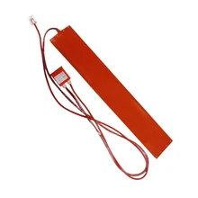 Нагревательная лента из силиконовой резины с регулятором температуры 100*500 мм