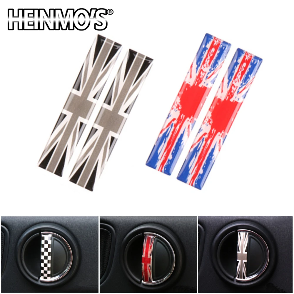 

For Mini Cooper F54 F55 F56 F57 F60 Car Inner Pull Door Handle Sticker Decoration Styling For Mini Cooper JCW Countryman Clubman