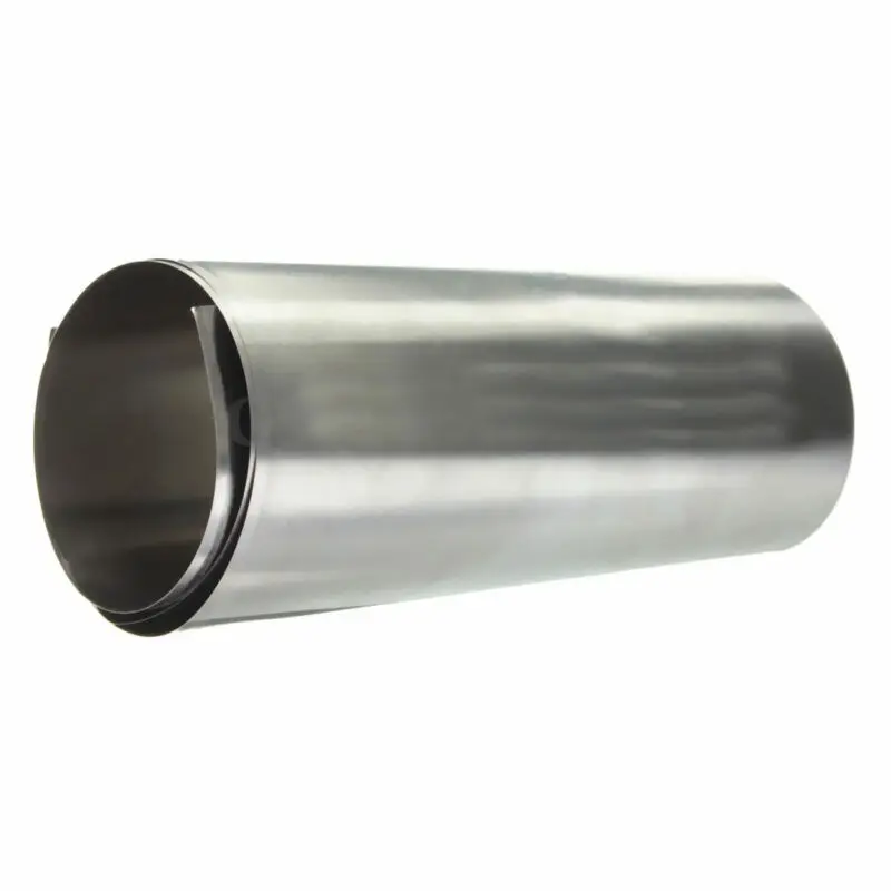 Thick 0.1mm titanium foil sheet 100x300 mm metal processing material, corrosion-resistant titanium processing