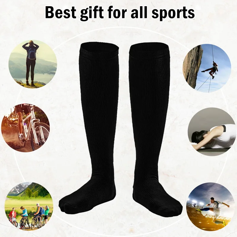SFIT Chaussette, футбольные мужские носки, компрессионные чулки для бега, баскетбола, велоспорта, Стрейчевые хлопковые спортивные носки для улицы