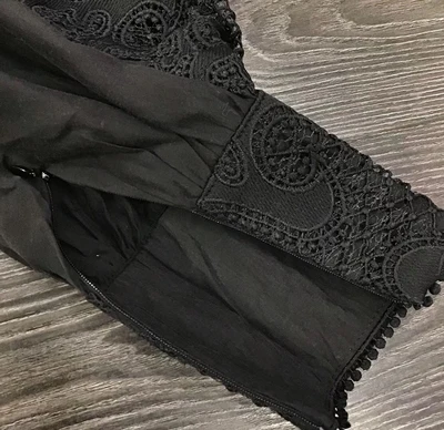 Элегантные camisa бланка de encaje de retazos para mujer Куэльо де пирог linterna фонарик с длинными рукавами Camisas de mujer moda nueva