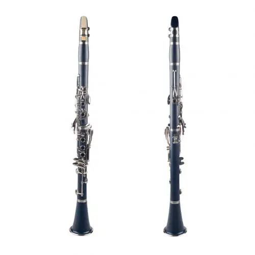 Dark Blue Professional 17 Key B Flat Clarinet Musical Instrument for Beginner Learner - Цвет: Dark Blue
