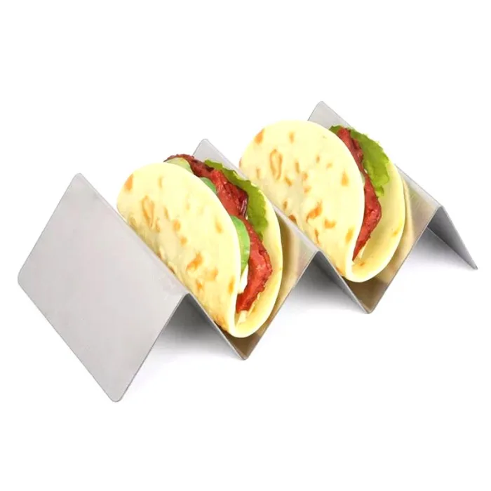 Держатель Taco из нержавеющей стали Rustproof Taco стойку волновой формы кухонные принадлежности JS23