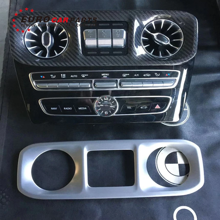 G класс W463A W464 G500 G63 углеродный finber центральная консоль для G WAGON W464 W463A G350 G500 G63 углеродная центральная консоль