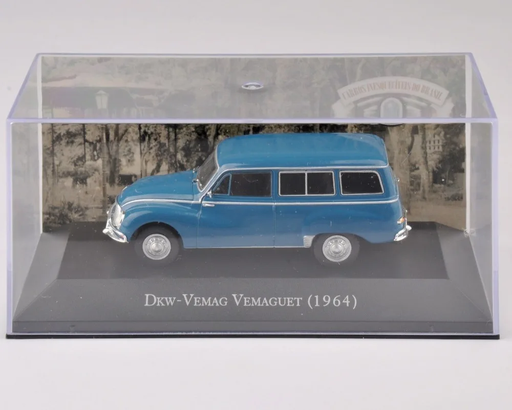 Atlas 1/43 Scale DKW-VEMAG Vemaguet 1964 Car Model Diecast  Vehicle Hot Toy Blue 