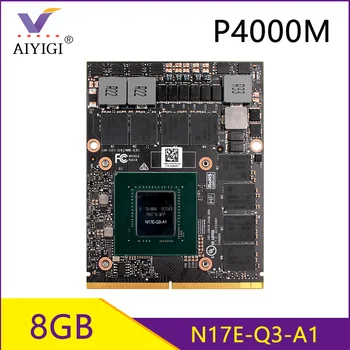 شراءكوادرو P4000M P4000 GDDR5 8GB بطائق جرافيك الفيديو N17E-Q3-A1 مع X-قوس ل HP ZBook 17 G3 G4 ديل M7710 M7720 فوجيتسو H970