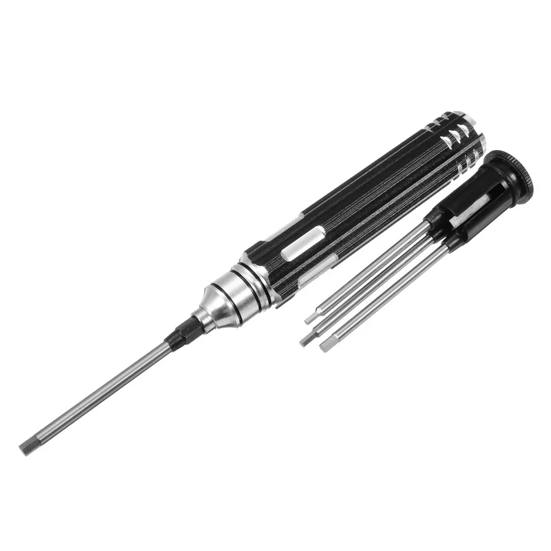 4 in 1 Hexagon Socket Screwdriver Set Allen Driver H1.5 H2.0 H2.5 H3.0mm Modeling Making Tools for Gundam Model Building