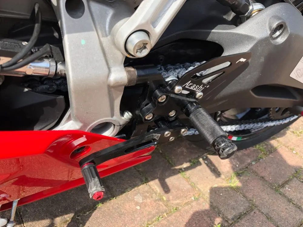 Подножка мотоциклиста задние наборы для DUCATI Superleggera 2012- Peg педаль мотоцикла CNC Регулируемая Rearset 2013