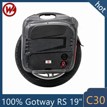 شراءالأصلي Begode Gotway RS الذاتي دراجة رجل كهربائية 2600 واط موتور 100 فولت 1800WH بطارية الدراجة الهوائية الأحادية العجلة مع المقود سكيت