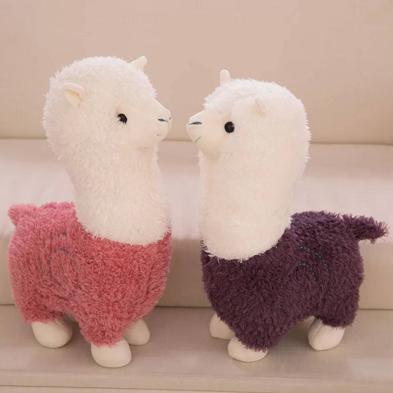 Милый 28 см Мультфильм Альпака плюшевая кукла игрушка ткань овечка мягкая чучела животное плюшевый Llama Yamma подарок на день рождения для детей