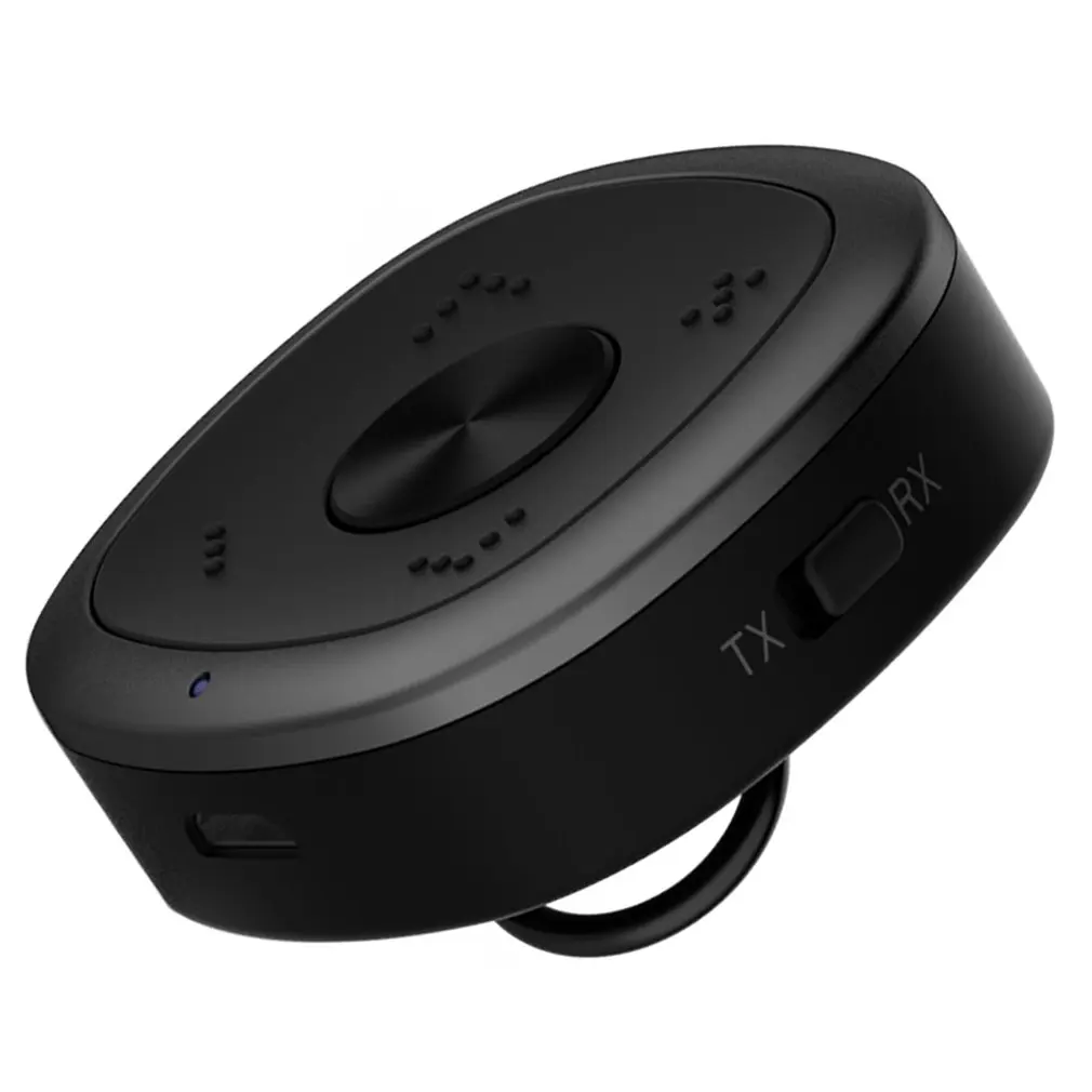 

Bluetooth 5.0 Audio Receiver Transmitter Bt Aptx HD Low Latency Hifi Music Stereo Adapter Mic/Clip/3.5mm AUX Jack/RCA For TV Car
