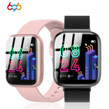 

696 P4 SmartWatch Women Men Smart Band M3 Waterproof Heart Rate Monitor Clock Fitness/Smart bracelet PK P80 for Huawei