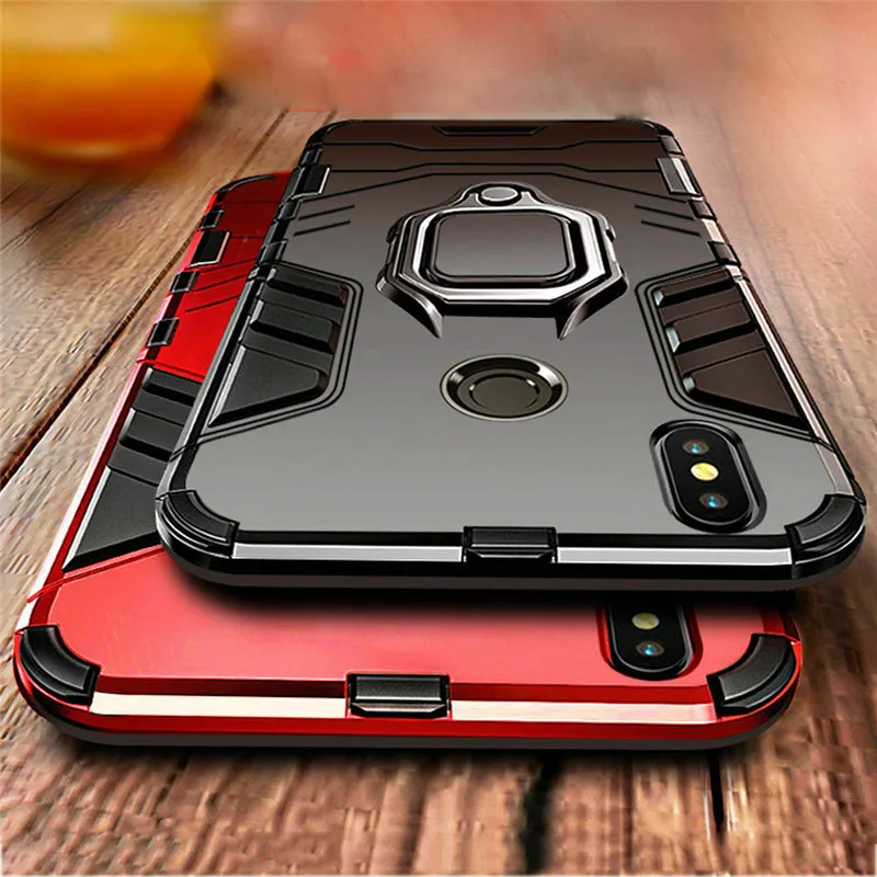 

For Huawei P20 P30 Lite Soft Silicone Magnetic Car Ring Holder Back Cover For Mate 20 Pro P Smart Plus + Nova 3 3i Armor Coque